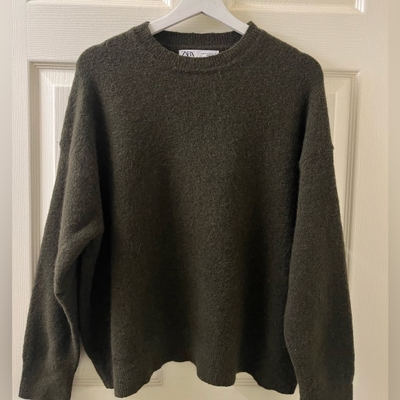 Zara green sweater - Picture 3 of 3
